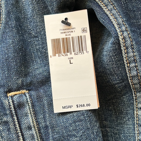 Polo Ralph Lauren fleece-lined denim jacket size L - Picture 3 of 9